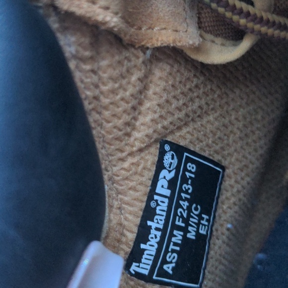 Timberland Pro Tan Steel Toe Boots 11W - Picture 7 of 12